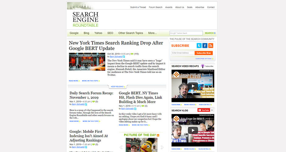 Search Engine Roundtable