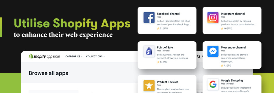 Utilise Shopify Apps