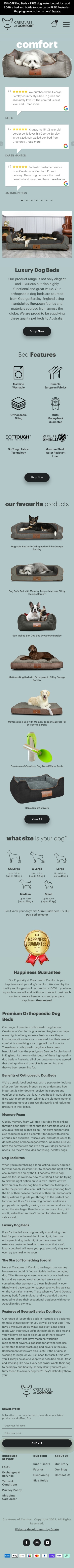 Creatures-of-Comfort Results