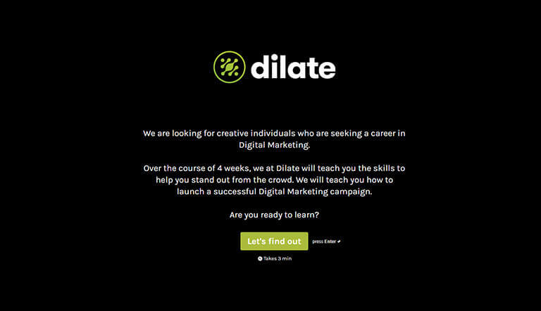 Dilate Masterclass