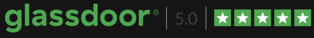 Glassdoor Star Rating - 5 Stars