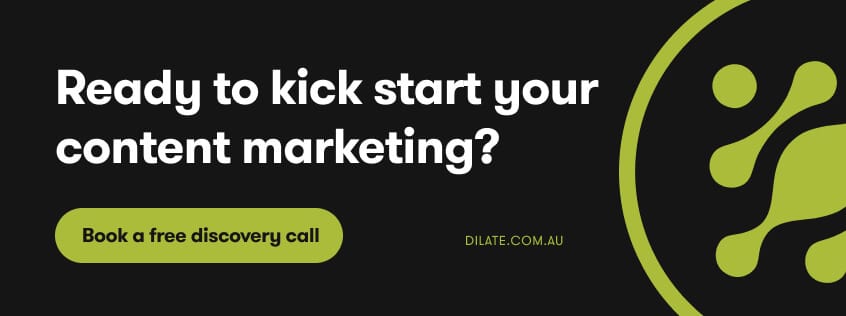 Ready to kick start your content marketing