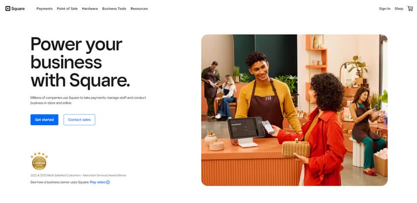 Square Homepage