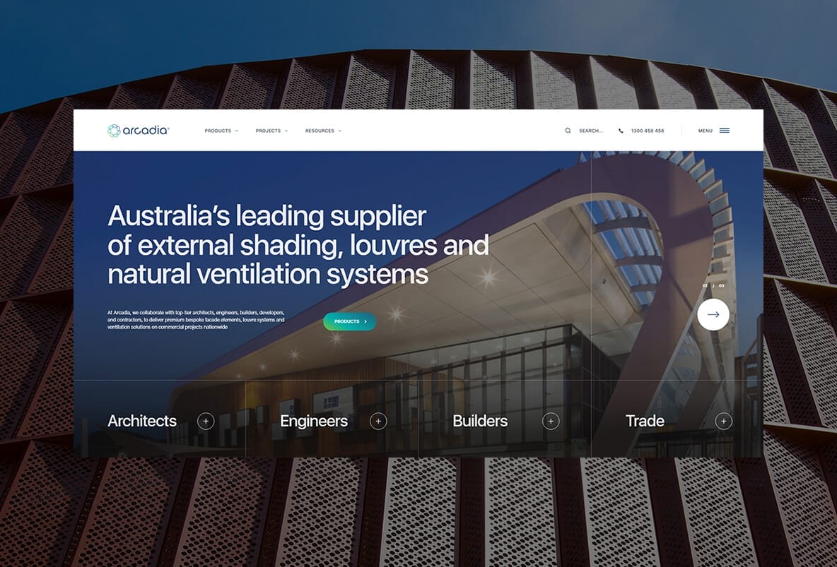 Arcadia Web Design Case Study