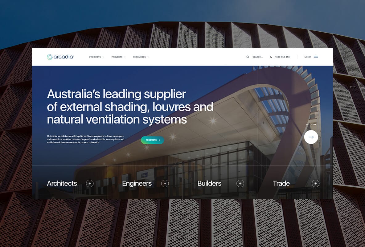 Arcadia WordPress Web Design Case Study