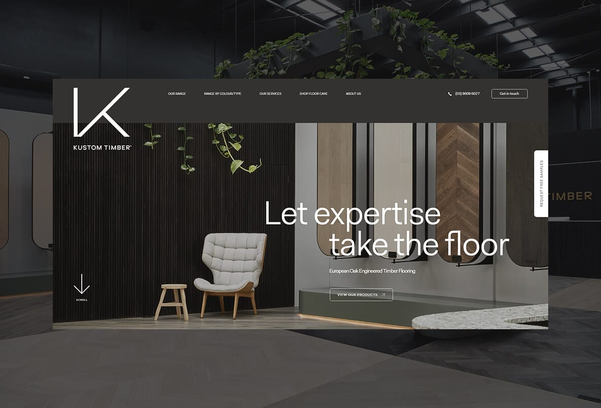 Kustom Timber Web Design Case Study