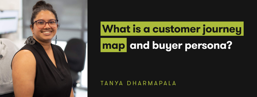 What is a customer journey map and buyer persona?