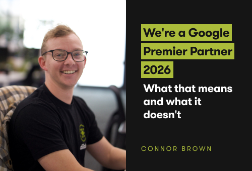 We've Kept Our Google Premier Partner Status For 2026